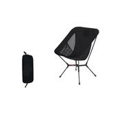 Generisch Camping Chairs, Chaise Pliante à Dossier Haut Compatible avec Naturehike YL01, idéale for Le Camping, la détente, la pêche en Plein air et la Lune,for Hiking(Black - Small)