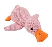 Generisch Canard anti-stress pour chien - Jouet interactif en peluche indestructible - Jouet couineur pour chien - 45 x 12 x 38 cm