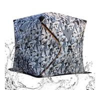 Generisch Canne à pêche sur glace | Accessoire de sport chaud, portable, imperméable et coupe-vent - Pour bateaux, eaux côtières, surf, rivière, étang, camping