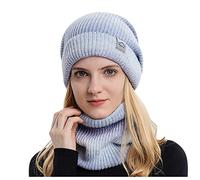 Generisch Cap Vettel Bonnet tricoté pour femme Écharpe floquée Hiver Chaud Bonnet Cache-oreilles Cyclisme Casquettes de Baseball Casquette Snapback Casquette Noir Rouge, lilas, taille unique