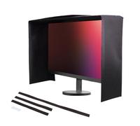 Generisch Capot de moniteur pour ordinateur | pour les yeux, pare- , pour l'édition vidéo de 17 à 27 pouces, maison, bureau, étude, adultes, étudiants