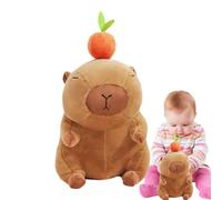 Generisch Capybara Peluche Capybara rembourrée - Animal Douce - 35,6 cm - Peluche Capybara Douce - Jouet - Coussin Capybara - Anniversaire pour
