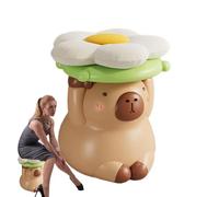 Generisch Capybara - Tabouret pour enfant - Tabouret Capybara - Tabouret de changement de chaussures - Repose-pieds ottoman - Mignon tabouret pour canapé, chaise pour chambre à coucher, salon, entrée