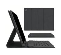Generisch Carcasa Protectora Con Teclado para Tablet 27,5 x 20,5 x 2,5 cm - Cubierta Retroiluminada ABS - Soporte Magnético Con Ranura para Bolígrafo - para Escuela, Viajes, Estudio, Negocios Y Hogar
