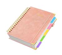 Generisch Carnet de notes à - Format A5 - Avec intercalaire amovible - 300 pages - Pour enseignants, étudiants, notes, école, collège, réunion, études