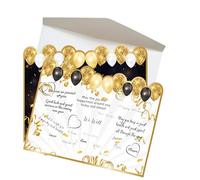 Generisch Carte d'anniversaire géante, livre d'or de fête avec enveloppe - Carte de vœux géante | Pour accessoires photo pour femmes et hommes pour fête et événement pour réunion de famille