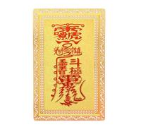 Generisch Carte de bénédiction de Tai Sui - Carte du Nouvel An 2026 - Souvenir de l'année du cheval Tai Sui - Pour les vacances - Fête du printemps - Sac à main - Sac à dos pour adultes