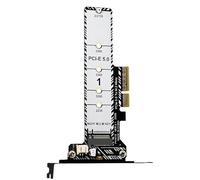 Generisch Carte de Conversion pour Disque Dur, Adaptateur PCIe 5.0 M.2 PC, de données, Disque Dur Externe, avec dissipateur Thermique, Mise à Niveau pour PC et Station de Travail