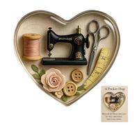 Generisch Carte de poche émotionnelle - Souvenir de relations réconfortantes - Carte 3D en forme de cœur - Pour anniversaire, Noël, Pâques, adolescents, amis, lui et elle