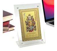 Generisch Carte de prospérité pour le Nouvel An chinois, en cuivre comme souvenir, carte de bonheur - pour le bonheur et le succès en déplacement en vacances et pour la famille