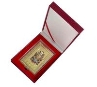Generisch Carte de prospérité pour le Nouvel An chinois - Souvenir de richesse en cuivre comme symbole de richesse - Carte - Pour le bonheur et le succès lors de vos déplacements en