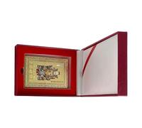 Generisch Carte de protection, pour le Nouvel An chinois, à collectionner, en cuivre, carte de protection spirituelle, pour le bonheur et le succès lors de vos déplacements en vacances et pour la