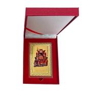 Generisch Carte de Tai Sui Wind Chi 2025, 3,15 x 2 x 0,2 pouces, décoration du Nouvel An chinois, amulettes de protection géniales, cartes de bénédiction spirituelle pour l'harmonie Fortune