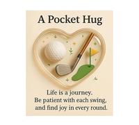 Generisch Carte de vœux, petites figurines sportives portables à collectionner comme souvenir, carte de motivation pour femmes, pour filles, adolescents, maison, extérieur, école