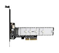 Generisch Carte d'extension de Disque Dur, Adaptateur PCIe 5.0 M.2 PC, de données, Disque Dur Externe, avec dissipateur Thermique, Mise à Niveau pour PC et Station de Travail