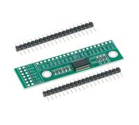 Generisch Carte d'extension de port I2C, prend en charge jusqu'à 128 GPIO | Adresse de périphérique sélectionnable, adresse standard 0 x 40 avec trois spins d'adresse sur GND, prise en charge de Multi