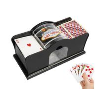 Generisch Carte Schulder - Poker frictionné à la main, machine commerciale, système de mélange facile pour jouer aux cartes, au poker, au blackjack, aux jeux de cartes de voyage, aux romans, à la