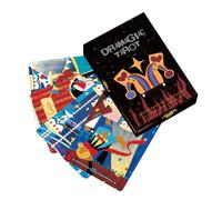 Generisch Cartes de tarot mystiques, jeu de divination de collection, outil de pratique de méditation spirituelle, guide quotidien, activité familiale, équipement de cartes pour débutants, adolescents