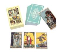 Generisch Cartes de Tarot pour débutants, 78 Cartes Portables, Cartes de Tarot pour Apprendre, Divination, débutants, Noël, Voyage, Journal, Apprentissage, interprétation