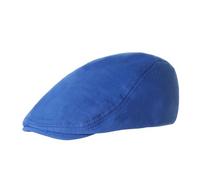 Generisch Casquette à visière pour fille 53 1 pièce - En coton doux - Coupe ajustée - Pour homme - Protection de la nuque, bleu, taille unique