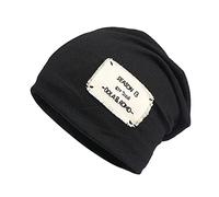 Generisch Casquette All-Net Mince Rouge Patché Chapeau Poils Casquette Orteils Bonnet Casquettes de Baseball Tricotées Casquette Lavage, Noir , taille unique