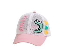 Generisch Casquette de baseball Casquette respirante Fille Broderie Net Casquette de Baseball Casquette Support Mural, Rose, taille unique