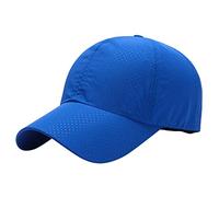Generisch Casquette de Baseball Chapeaux de Papa pour Hommes Femmes Chapeau de camionneur Coton Lavé Réglable Low Profile Casquettes Casquette Papa, bleu, taille unique