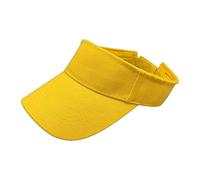 Generisch Casquette de baseball masculine-féminine réglable Soild Hommes Femmes Baseball Unisexe Chapeau Tennis Chapeau de Soleil Lessive Casquettes Laine, jaune, taille unique