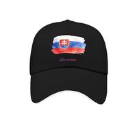 Generisch Casquette De Baseball Slovène Drapeau National pour Papa Casquette De Baseball Chapeaux Assortis Ensemble Père-Enfant Cadeau De Fête des Pères Coupe du Monde