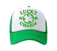 Generisch Casquette de baseball St Patrick's Day pour couples Motif Bonnet éponge Casquettes Snapback assorties pour les fêtes, vert, taille unique