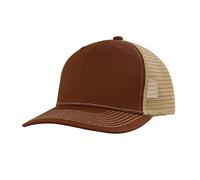 Generisch Casquette de baseball unisexe en maille filet - Casquette à visière - Réglable - Noir, marron, taille unique