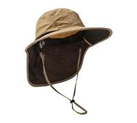 Generisch Casquette de protection solaire, légère, protection UV, pliable, avec rabat de nuque, chapeau d'été réglable pour la piscine, la randonnée, la pêche et l'utilisation quotidienne, kaki