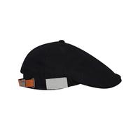 Generisch Casquette d'hiver pour garçon Rétro Vintage Street Beret Casquette plate réglable Bérets Basques Habillage Enfants Chapeau, Noir , taille unique