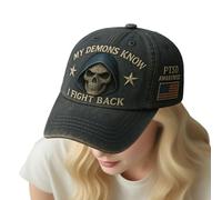 Generisch Casquettes de baseball pour hommes - Sensibilisation à la santé mentale | Accessoires de mode vintage pour sports de plage, activités de plein air, camping, camping, randonnée, pêche