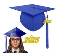 Generisch Casquettes de diplôme 2025, casquettes de grade | Casques confortables, respirants et réglables pour célibataire avec annuelle - Souvenirs de baccalauréat - Fournitures universitaires