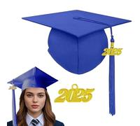 Generisch Casquettes de graduation pour adulte - Chapeaux de célibataire confortables et respirants avec - Accessoires de vêtements - Accessoires photo - Souvenirs de baccalauréat pour les