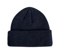 Generisch Casquettes pour femmes et hommes, couleur unie, mignons, bonnets, tricotés, super doux, extensibles et chauds, bonnet d'hiver casquette homme nouveau rouge, Marine, taille unique