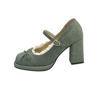 Generisch Catégorie de produit : baskets pour femme - Chaussures de loisirs respirantes avec semelles souples - Dessus en maille - Chaussures de tous les jours dans des formes confortables, Vert foncé