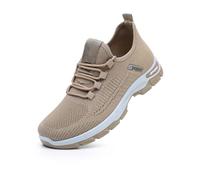 Generisch Catégorie de produit : chaussures décontractées pour homme - Chaussures de loisirs élégantes - Tissu respirant - Aspect uni - Antidérapantes et confortables pour le quotidien, kaki, 40 EU