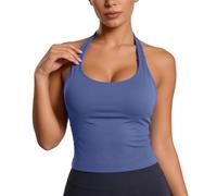 Generisch Ce débardeur léger et respirant avec soutien-gorge intégré et coupe dos nageur sert de excellent camisole pour le yoga, le fitness, la course, le jogging, l'aérobic, les sports de force et