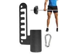 Generisch Ceinture de hanche pour squats - Haltère longue avec poignée en D - Dispositif de rameur en T - Accessoire de machine pour entraînement de musculation, rameur à domicile, exercices de