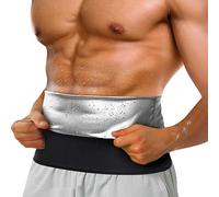 Generisch Ceinture gainante de sport pour homme, argenté, S