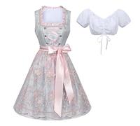 Generisch Ceinture médiévale pour hommes et femmes Oktoberfest Dirndl Robe traditionnelle allemande Fête de la bière Costume Sexy Soubrassière Costume Soutien-gorge pour femmes Tenues de cosplay sexy