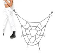 Generisch Chaîne de pantalon gothique, chaînes en jean punk, pantalon punk, porte-clés, chaîne de taille, chaînes de sac, bijoux fantaisie pour hommes et femmes