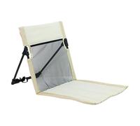 Generisch Chaises pliantes pour l'extérieur - 39,2 x 38,5 x 15,8 cm - Tissu Oxford - Blanc - Matériau respirant - Siège avec sac de rangement - Pour camping, jardin, terrasse