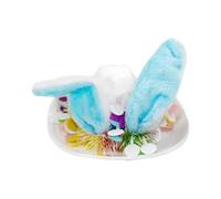 Generisch Chapeau avec oreilles de lapin, accessoire de tête festif mignon pour la saison | Chapeau de costume - Pour chasse aux œufs, carnaval, anniversaire, fêtes de famille, fêtes