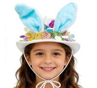 Generisch Chapeau de lapin de Pâques, accessoire de tête festif mignon pour la saison | Chapeau de cowgirl pour les occasions festives, pour la chasse aux œufs, le carnaval, les anniversaires, les