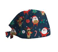 Generisch Chapeau de Noël réglable imprimé Leisure Yashmak Stand-Ear, B22 vers E27, taille unique