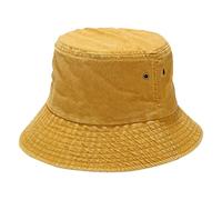 Generisch Chapeau de plage souple pour femme - Chapeaux de soleil tendance - Un million de baisers comme moi un millionnaire, jaune, M