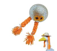 Generisch Chapeau de pluie pour animaux, tenue de jardin de pelouse, accessoire de gazon printanier pour toutes les conditions météorologiques, pour cours, balcons
